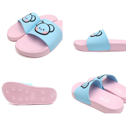 [LINE X BT21] BT21 Minini Slippers - K-STAR