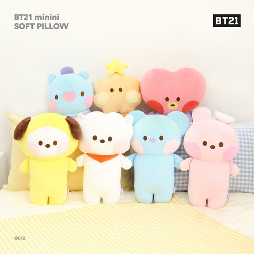 [LINE X BT21] BT21 Minini Soft Pillow - K-STAR