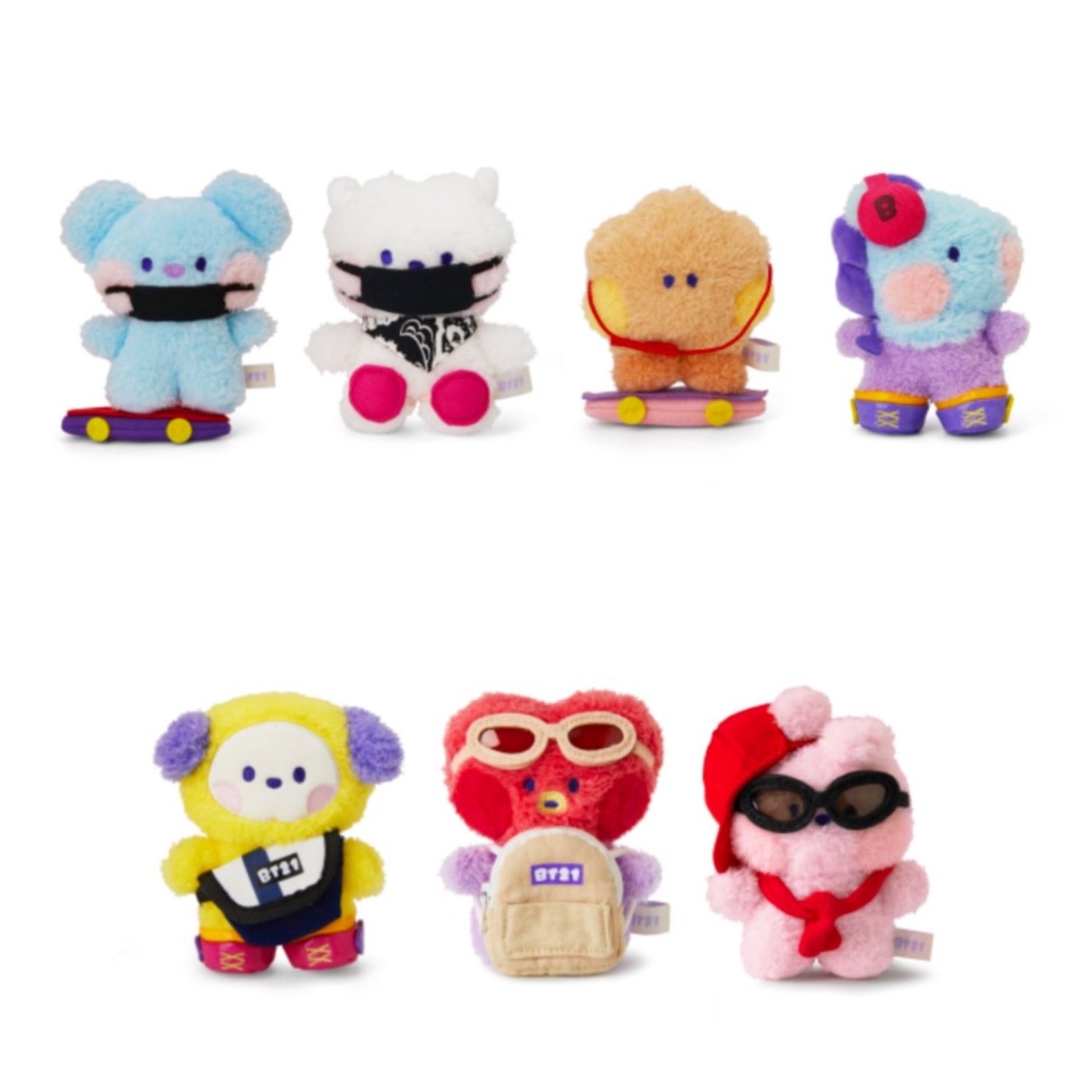 [LINE X BT21] BT21 Minini Stereo Standing Doll - K-STAR