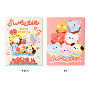 [LINE X BT21] BT21 Minini Sticky Memo Sweetie Ver 2SET - K-STAR
