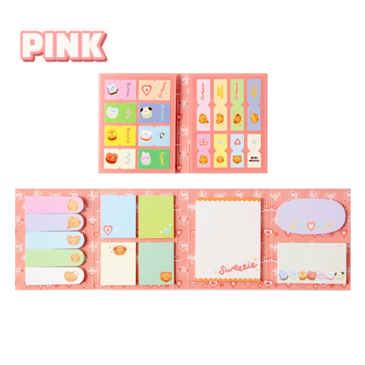 [LINE X BT21] BT21 Minini Sticky Memo Sweetie Ver 2SET - K-STAR