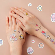 [LINE X BT21] BT21 Minini Tattoo Sticker 7SET - K-STAR