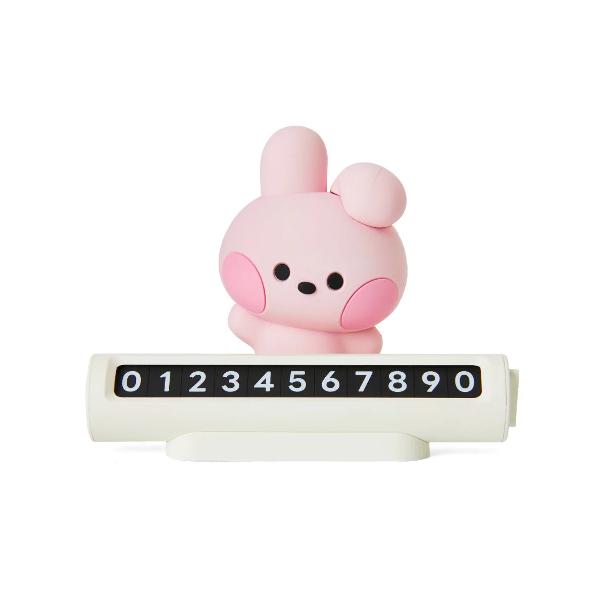 [LINE X BT21] BT21 Minini Vehicle Number Plate - K-STAR