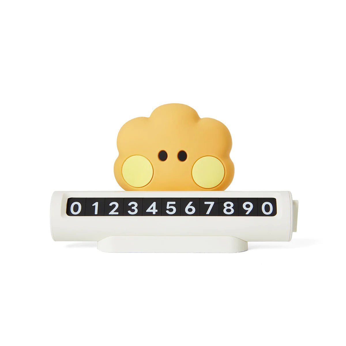 [LINE X BT21] BT21 Minini Vehicle Number Plate - K-STAR