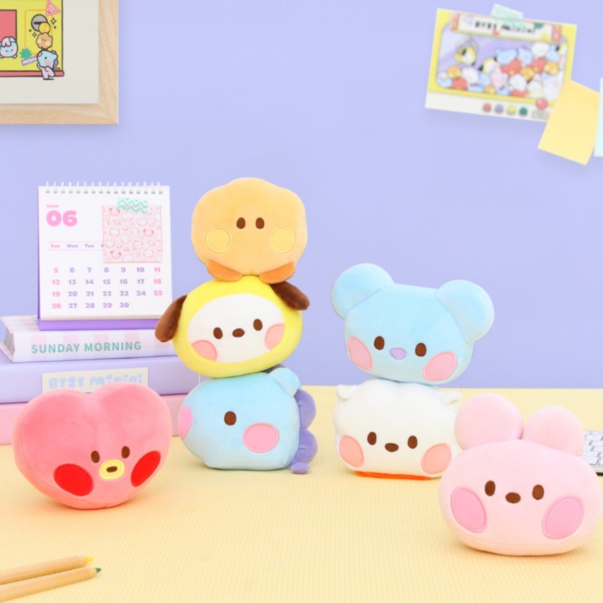 [LINE X BT21] BT21 Minini Wrist Cushion - K-STAR
