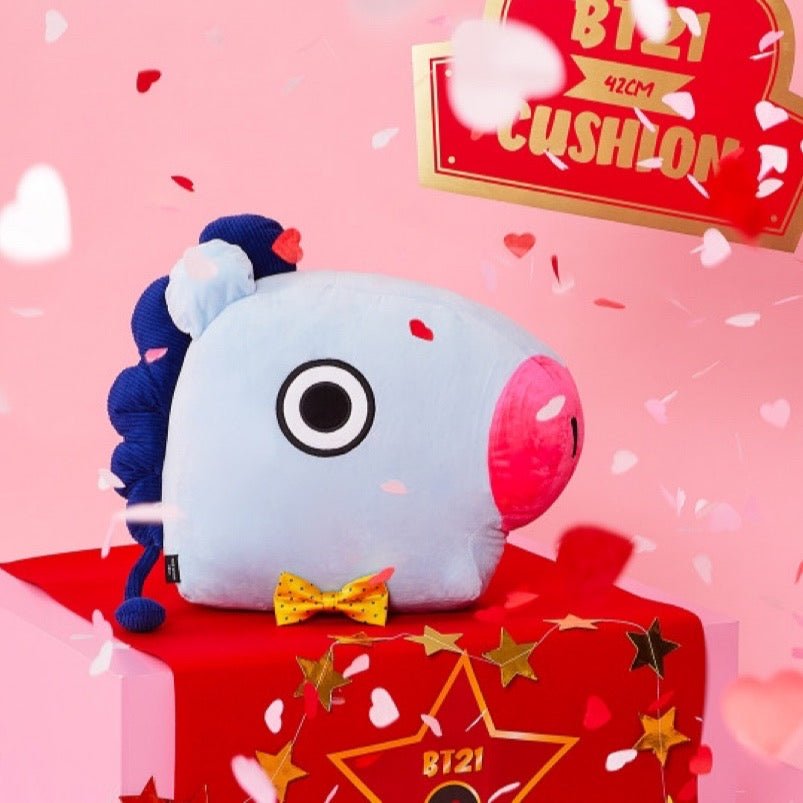 [LINE X BT21] BT21 Official 42cm Cushion - K-STAR