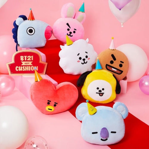 [LINE X BT21] BT21 Official 42cm Cushion - K-STAR