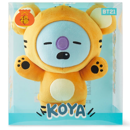 [LINE X BT21] BT21 Official Standing Doll Tiger Version - K-STAR