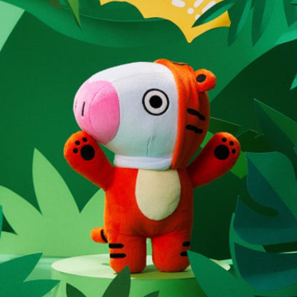 [LINE X BT21] BT21 Official Standing Doll Tiger Version - K-STAR