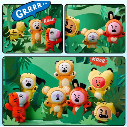 [LINE X BT21] BT21 Official Standing Doll Tiger Version - K-STAR