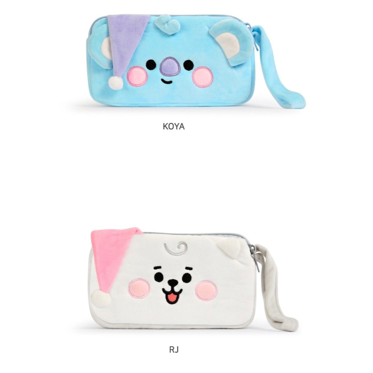 [LINE X BT21] BT21 Plush Pen Pouch Party Version - K-STAR