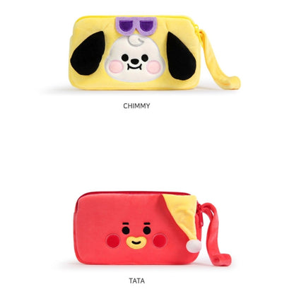 [LINE X BT21] BT21 Plush Pen Pouch Party Version - K-STAR