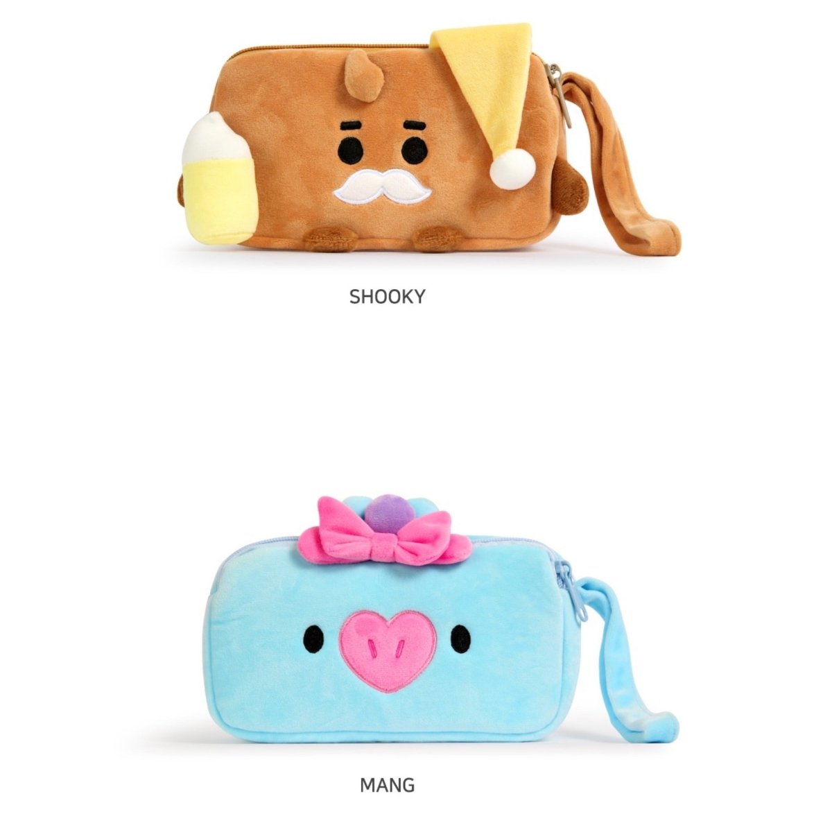 [LINE X BT21] BT21 Plush Pen Pouch Party Version - K-STAR