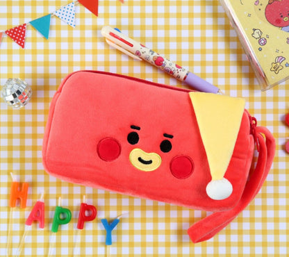 [LINE X BT21] BT21 Plush Pen Pouch Party Version - K-STAR