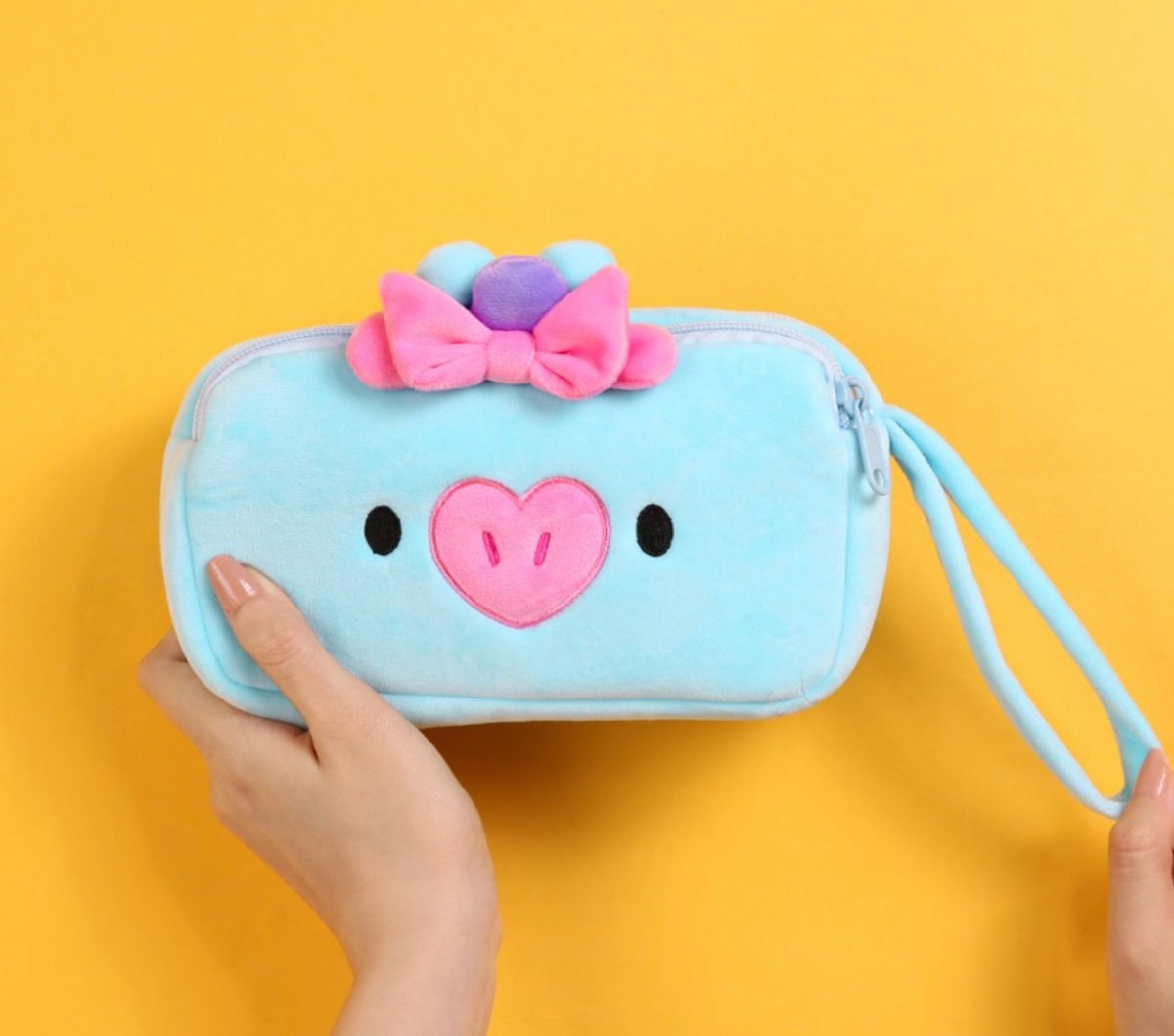 [LINE X BT21] BT21 Plush Pen Pouch Party Version - K-STAR