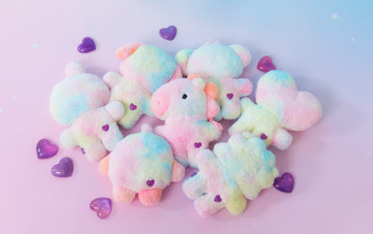 [LINE X BT21] BT21 Standing Doll Rainbow Fur Series - K-STAR