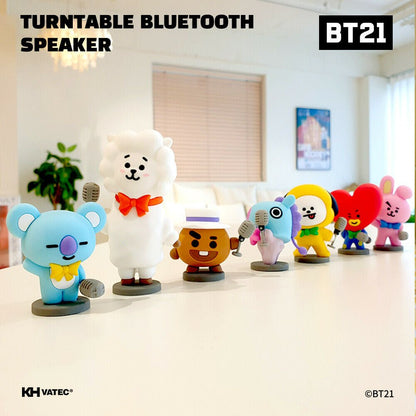 [LINE X BT21] BT21 Turntable Bluetooth Speaker - K-STAR