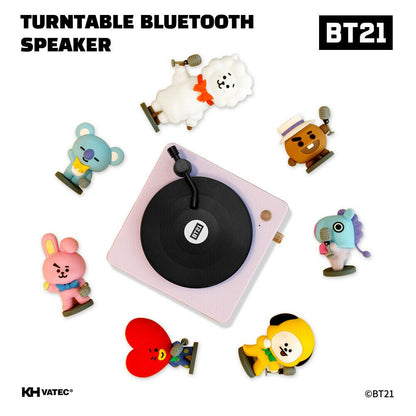 [LINE X BT21] BT21 Turntable Bluetooth Speaker - K-STAR