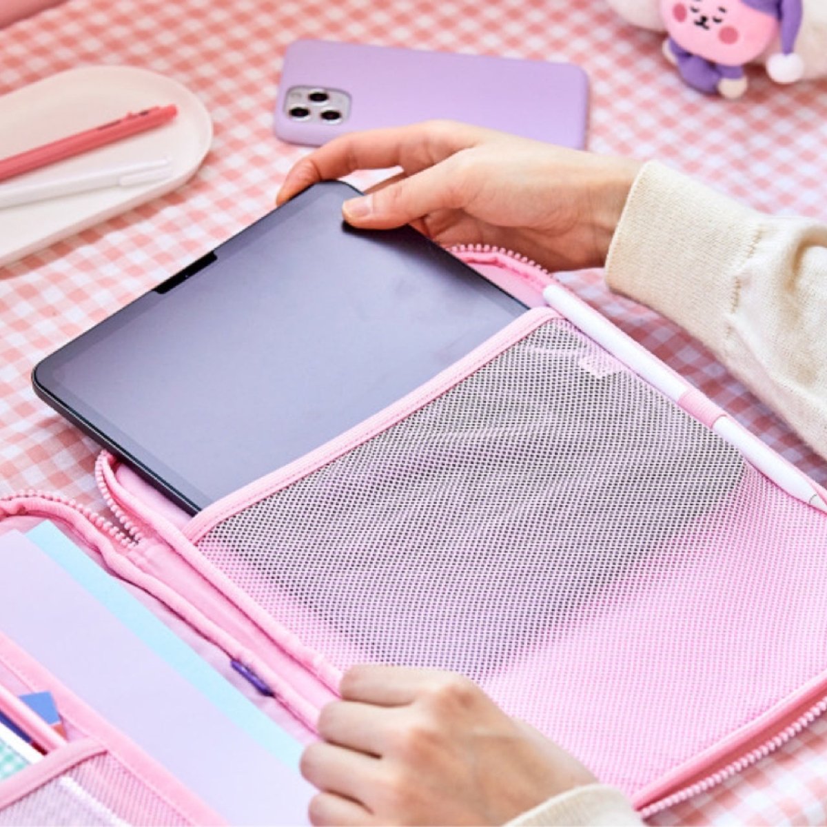 [LINE X BT21] Dream of Baby Tablet Pouch 11 inches - K-STAR