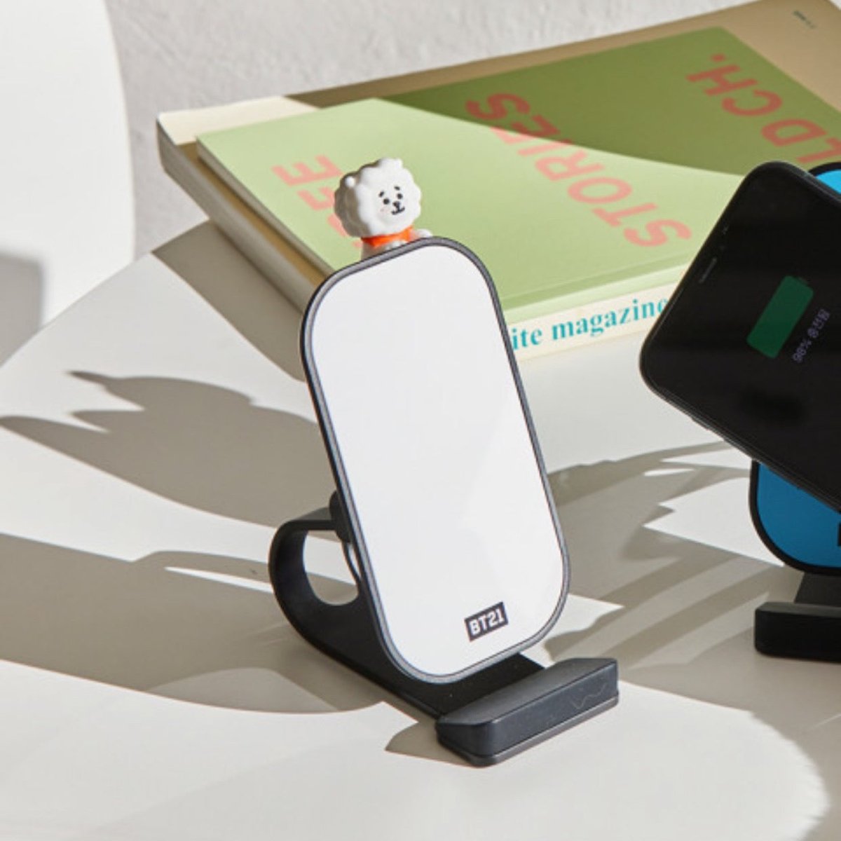 [LINE X BT21] Fast Wireless Charging for Desk Baby Version - K-STAR