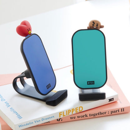 [LINE X BT21] Fast Wireless Charging for Desk Baby Version - K-STAR