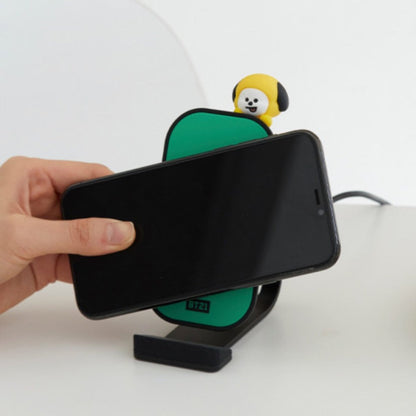 [LINE X BT21] Fast Wireless Charging for Desk Baby Version - K-STAR