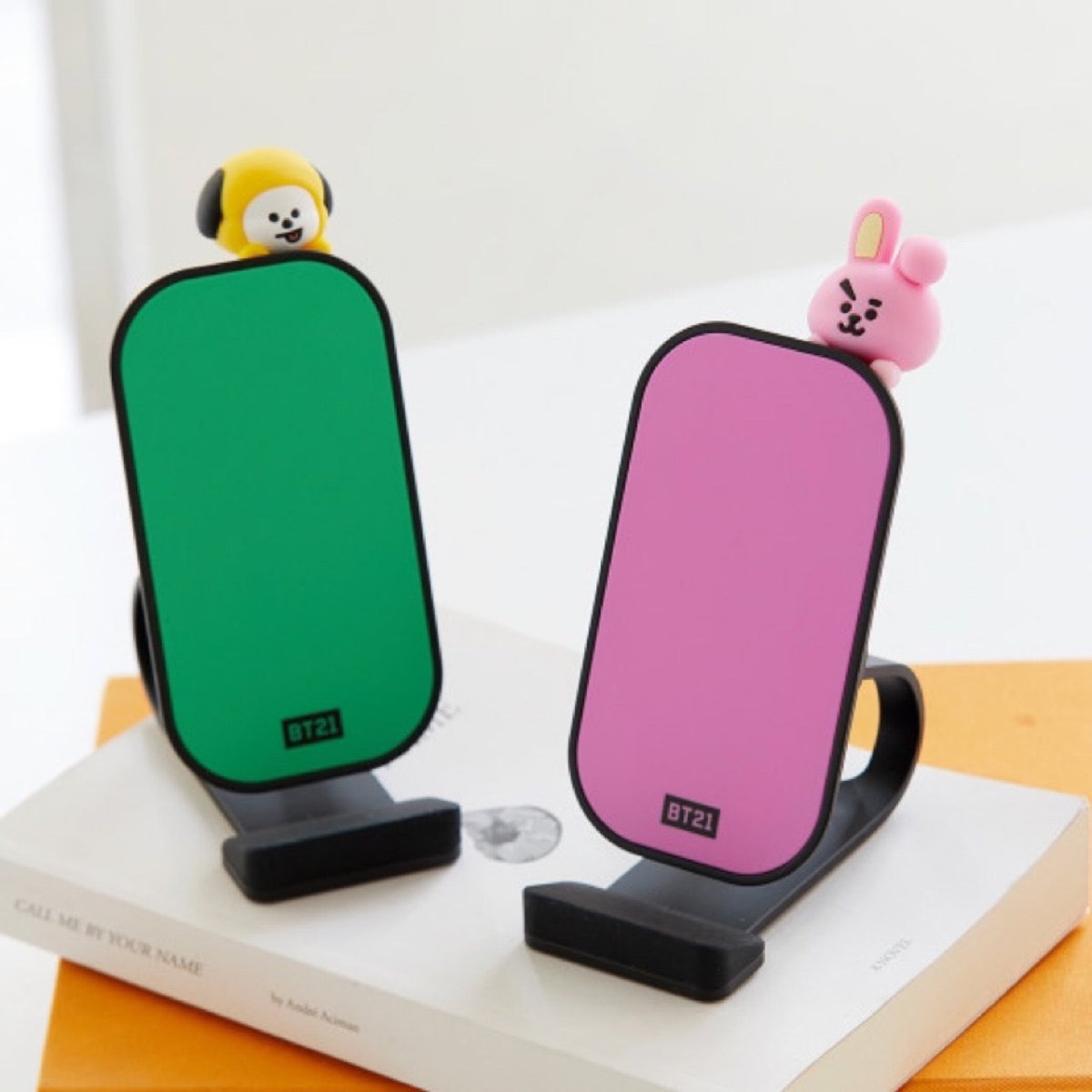 [LINE X BT21] Fast Wireless Charging for Desk Baby Version - K-STAR