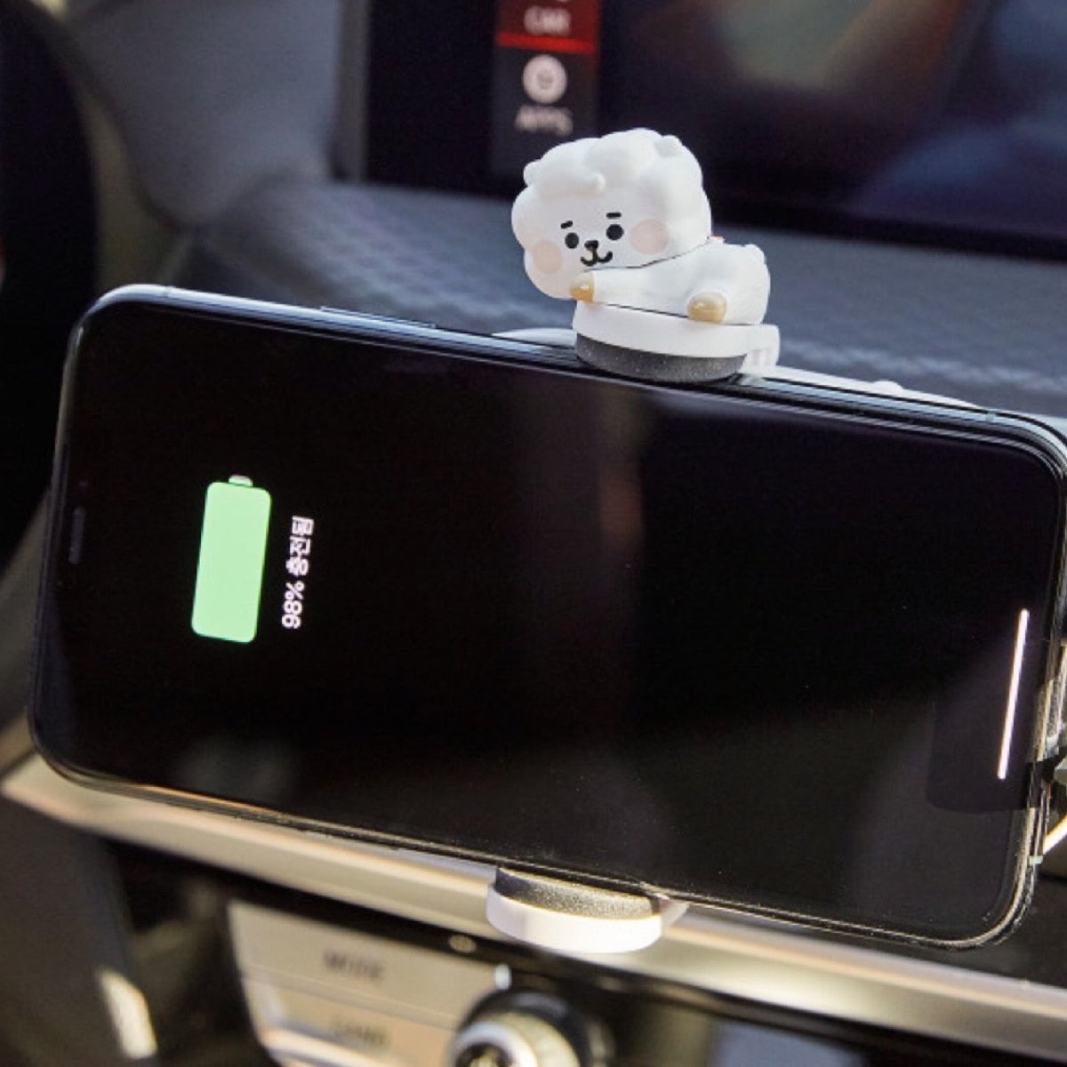 [LINE X BT21] Fast Wireless Charging for Vehicles Baby Version - K-STAR