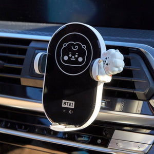 [LINE X BT21] Fast Wireless Charging for Vehicles Baby Version - K-STAR
