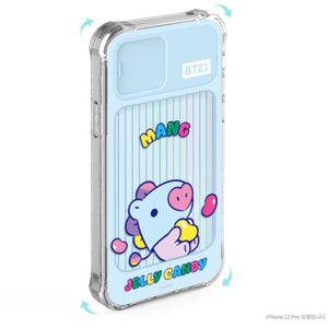 [LINE X BT21] JELLY CANDY Lighting Up Case for iPhone and Galaxy - K-STAR