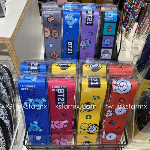 [LINE X BT21] Luggage Belt - K-STAR