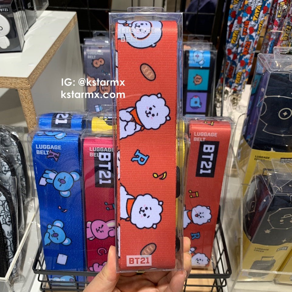 [LINE X BT21] Luggage Belt - K-STAR