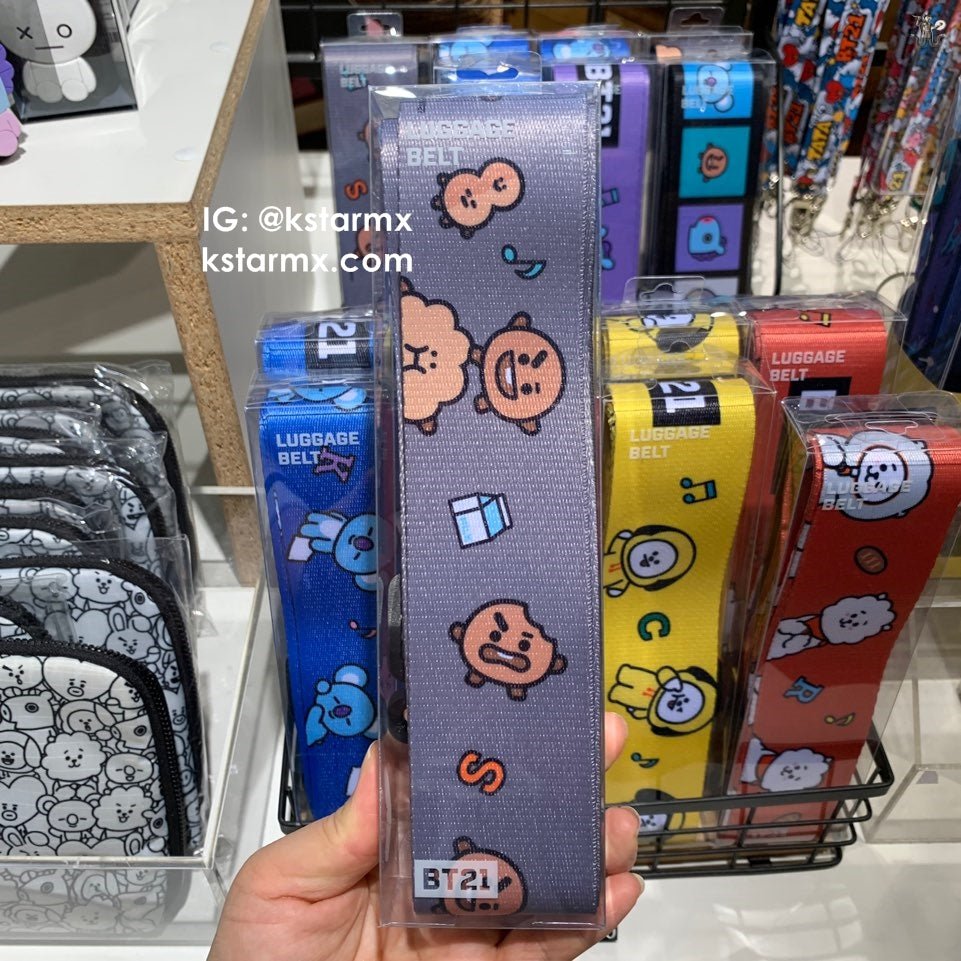 [LINE X BT21] Luggage Belt - K-STAR