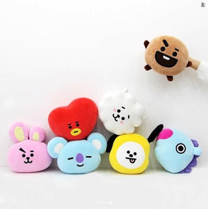 [LINE X BT21] Mochi Face Cushion - K-STAR