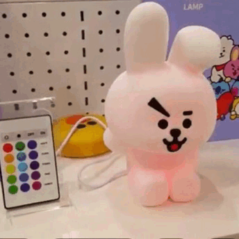 [LINE X BT21] Mood Light 15 Color Adjustment Lamp - K-STAR