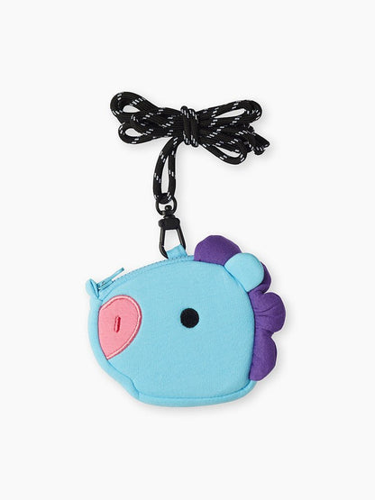 [LINE X BT21] Neck Strap Mini Pouch Baby Version - K-STAR