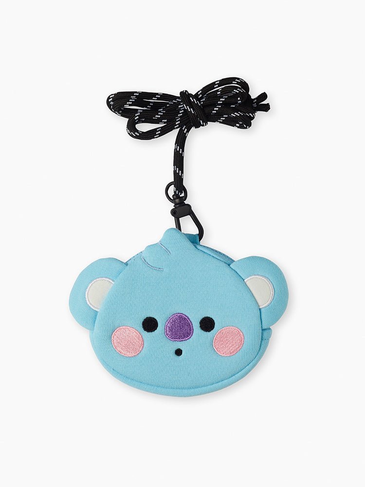 [LINE X BT21] Neck Strap Mini Pouch Baby Version - K-STAR