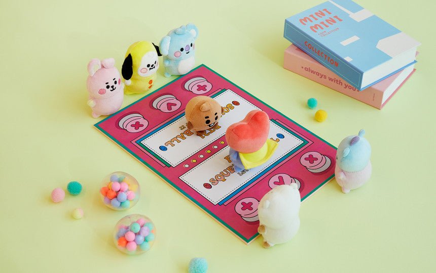 [LINE X BT21] Official BT21 Baby Stress Ball - K-STAR