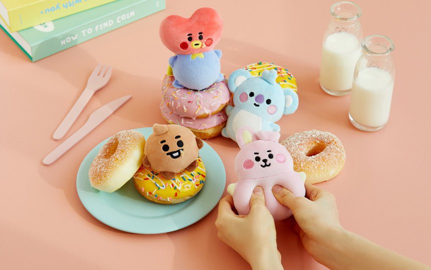 [LINE X BT21] Official BT21 Baby Stress Ball - K-STAR