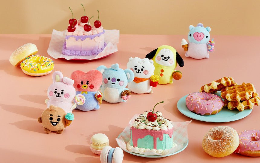 [LINE X BT21] Official BT21 Baby Stress Ball - K-STAR