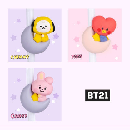 [LINE X BT21] Official BT21 Goose Neck Phone Holder - K-STAR