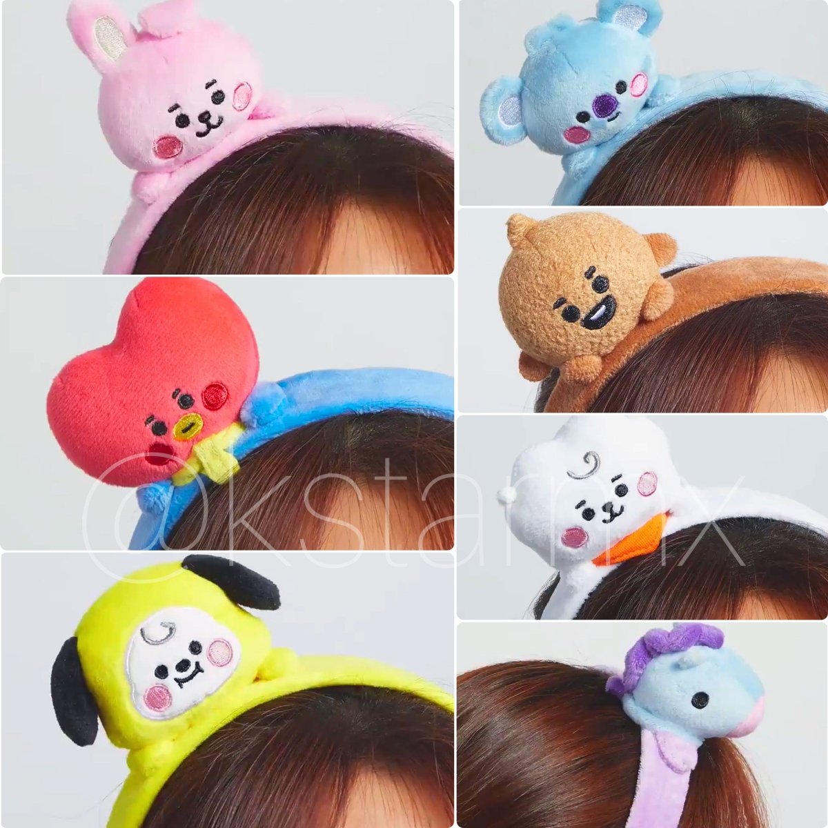 [LINE X BT21] Official Hair Band Baby Ver. - K-STAR