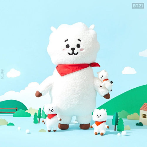 [LINE X BT21] OFFICIAL RJ Standing Jumbo Doll + Free Express Shipping - K-STAR