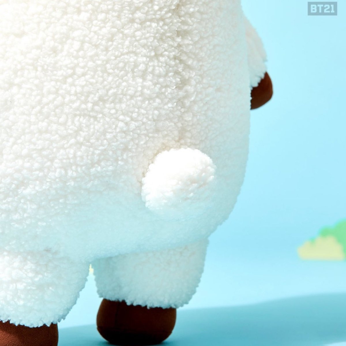[LINE X BT21] OFFICIAL RJ Standing Jumbo Doll + Free Express Shipping - K-STAR