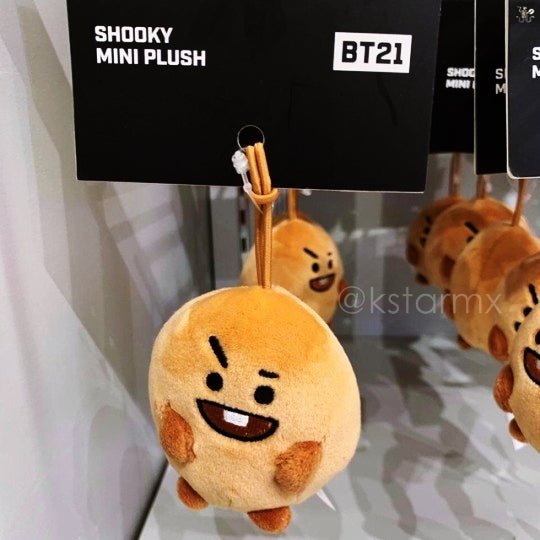 [LINE X BT21] Standing Plush Mini PongPong - K-STAR