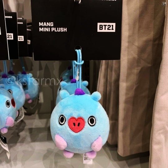 [LINE X BT21] Standing Plush Mini PongPong - K-STAR