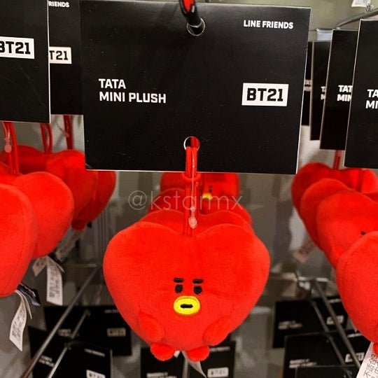 [LINE X BT21] Standing Plush Mini PongPong - K-STAR
