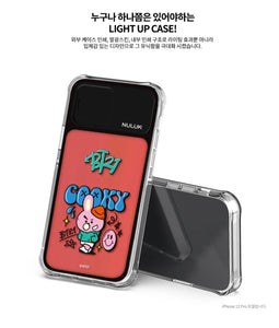 [LINE X BT21] Street Mood Light Up Case (for iPhone and Galaxy) - K-STAR