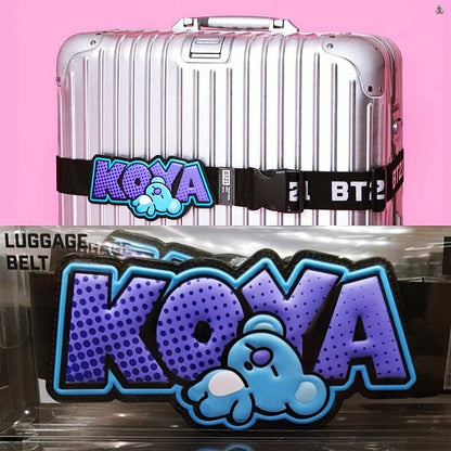 [LINE X BT21] Travel Luggage Strap Belt (Free Shipping) - K-STAR