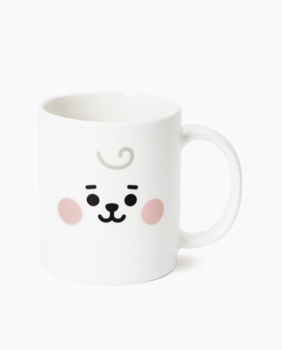 [LINE X BT21] Two Face Mug Baby Version - K-STAR